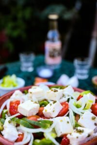 Recetas de comida vegana fría Ensalada de tofu y pepino. Recetas de comida vegana fría