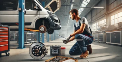 Mantenimiento sistema frenos autocaravana