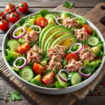 Ensalada de atún sin mayonesa: receta saludable y deliciosa para tu dieta