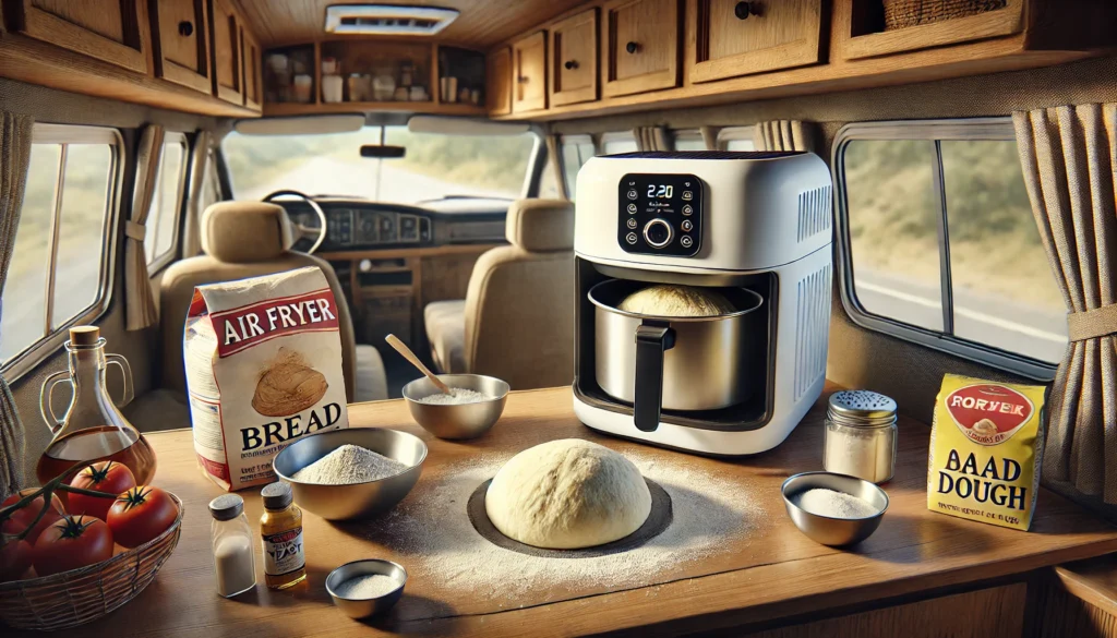 pan casero en autocaravana