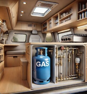 Componentes necesarios para instalar un sistema de gas en furgonetas camper y autocaravanas