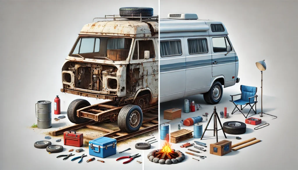 Guía completa para reparar el chasis de una autocaravana