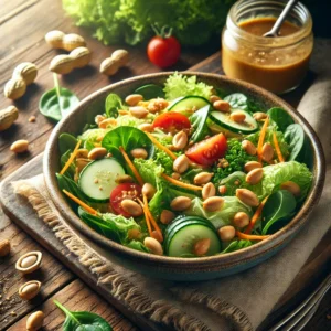 Receta de ensalada con maní