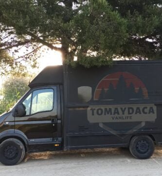 De furgón de reparto a casa rodante