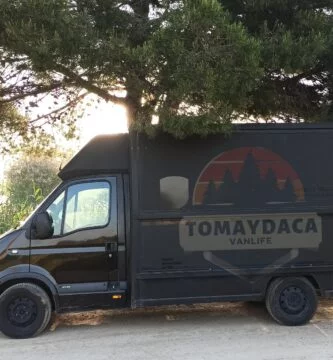 De furgón de reparto a casa rodante