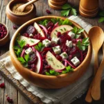Receta de ensalada de betabel y manzana