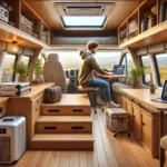 Organizar espacio en la furgoneta camper o autocaravana