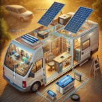 Sistema eléctrico para furgoneta camper
