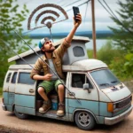 Internet en furgoneta camper