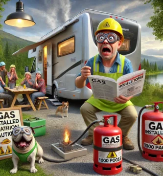 Instalación gas en furgoneta camper