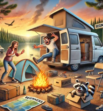 Novatos en furgoneta camper