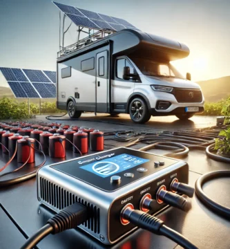 Cargador inteligente de batería auxiliar para furgoneta camper 12V