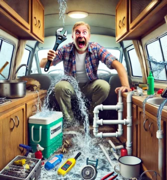 Fugas de agua en autocaravana