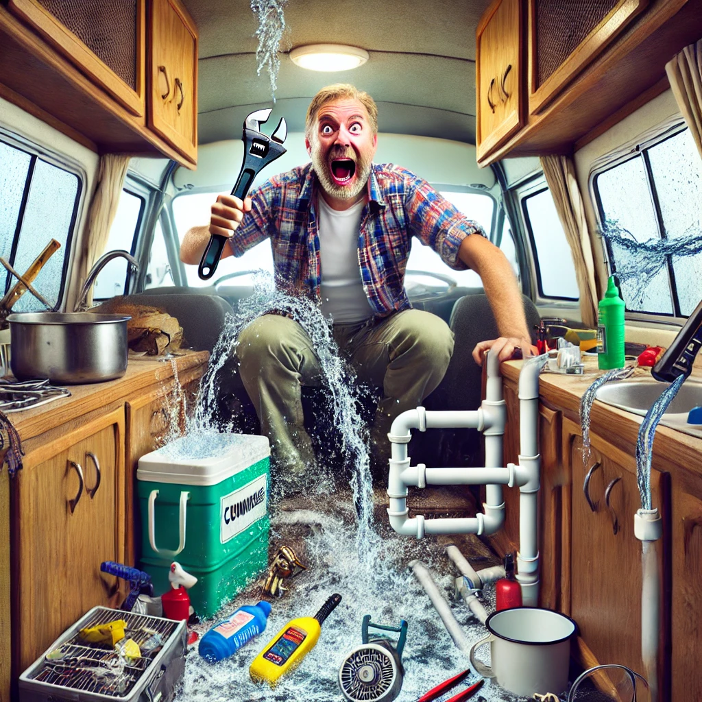 Fugas de agua en autocaravana