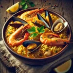 Arroz caldoso con marisco