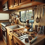 Cocinando en autocaravana