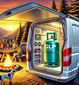 GLP en furgoneta camper