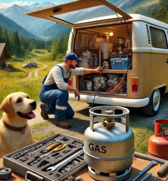 Reguladores gas en autocaravana